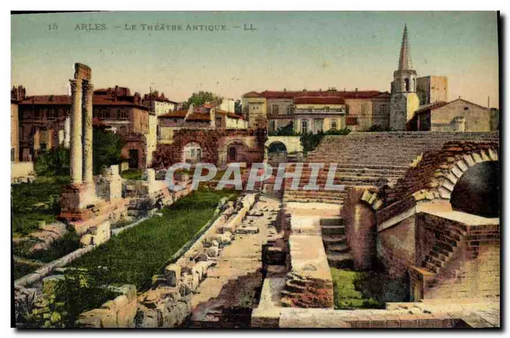 Arles — O Teatro Antigo — LL - Frente