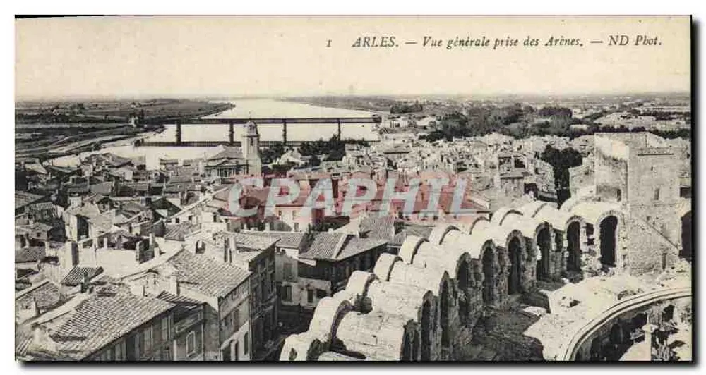 Arles — Allgemeiner Blick vom Colosseum aus — ND Pbot. - Vorderseite
