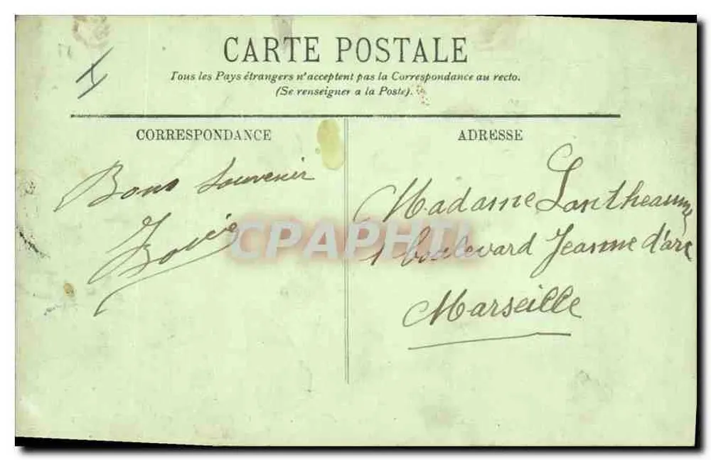 Arles — Die Arenen — Stierkampf. Picador und Stier — LL. — Nr. 105 - Rückseite