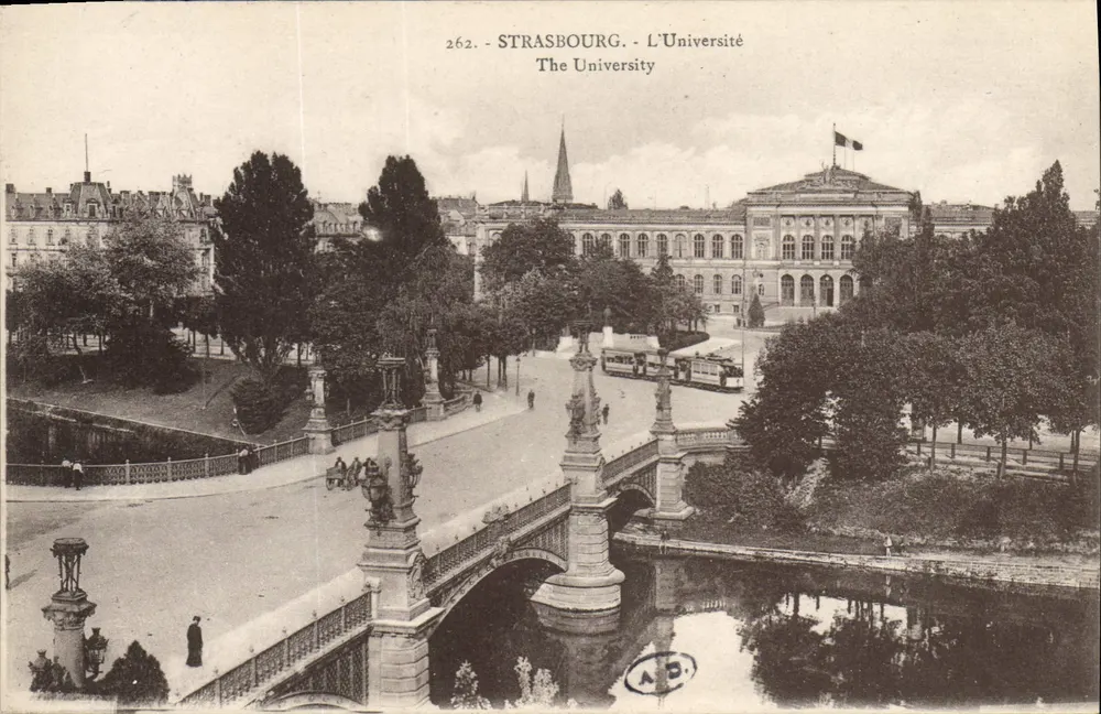 Strasbourg - A Universidade - The University — editor Maloque, n° 262 - Frente
