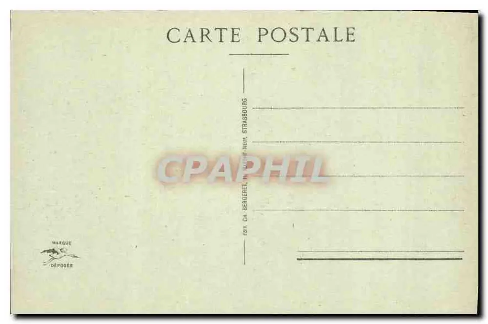 Strasbourg - A Universidade - The University — editor Maloque, n° 262 - Verso