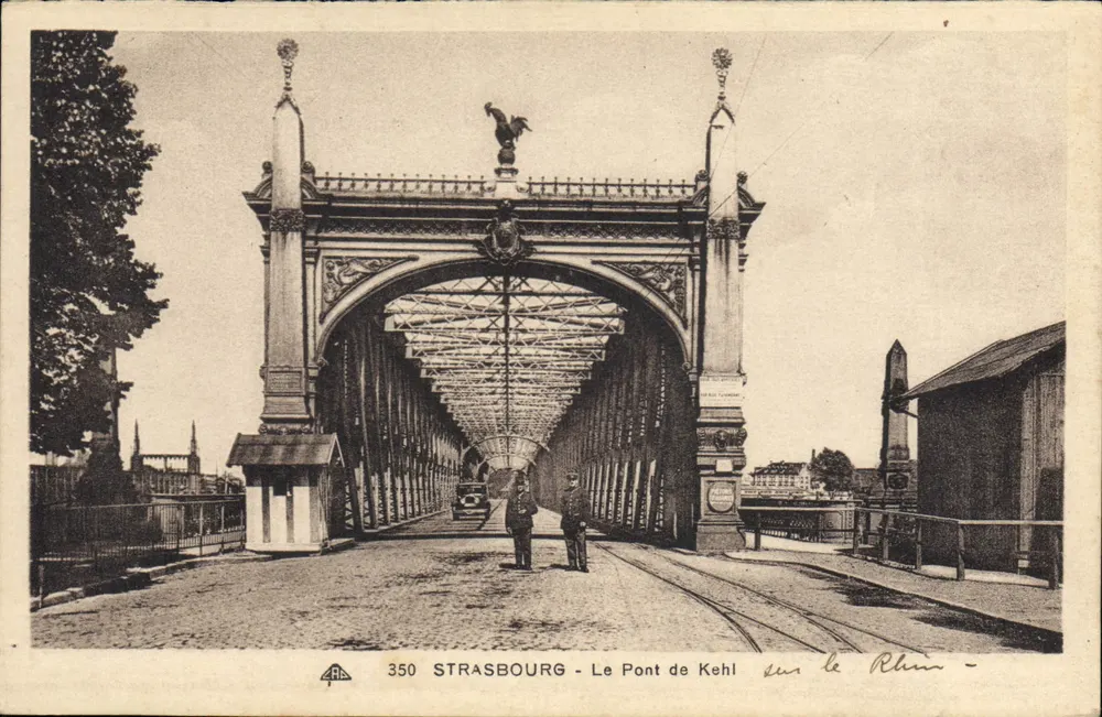 Estrasburgo - O Ponte de Kehl sobre o Reno — editor ARA, n° 350 - Frente