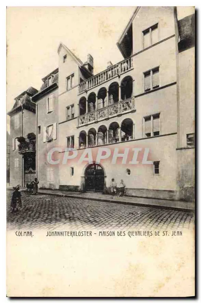 Colmar - Haus der Ritter von Saint-John — Johanniterkloster — Verlag L.N. Nr. 252 - Vorderseite