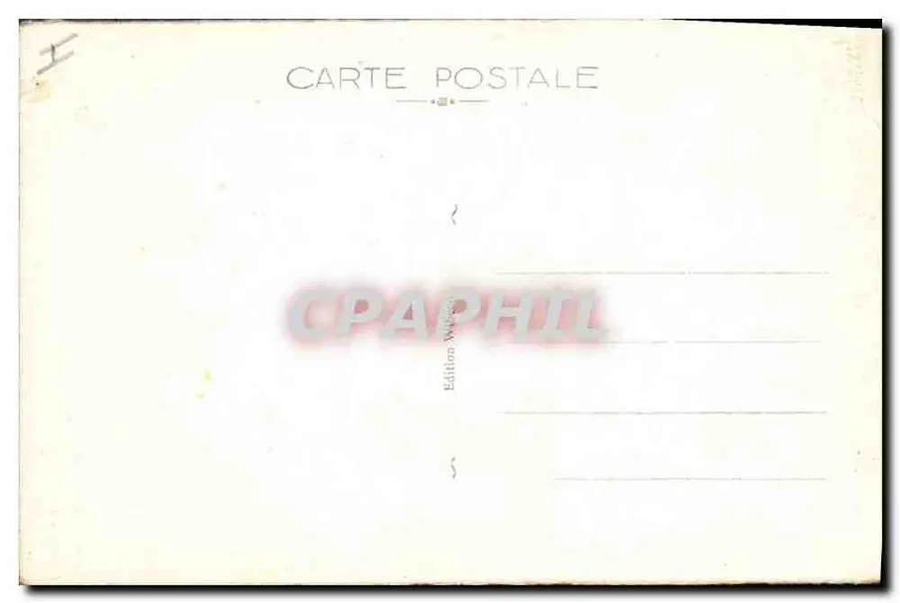 Colmar — Algemene uitzicht en de Vosges — Uitgave Weber - Achterkant