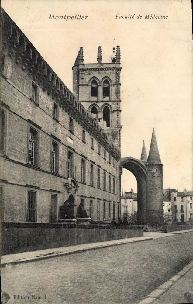 Montpellier — Faculdade de Medicina — Edição Maurel - Frente