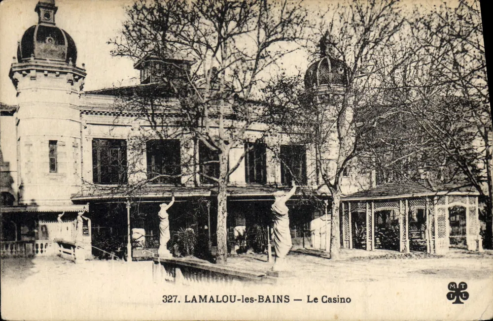 LAMALOU-les-BAINS — O Casino — MTL 327 - Frente