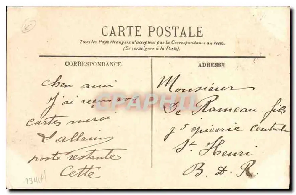 Montpellier — O Teatro — LL. — Editor LL. - Verso