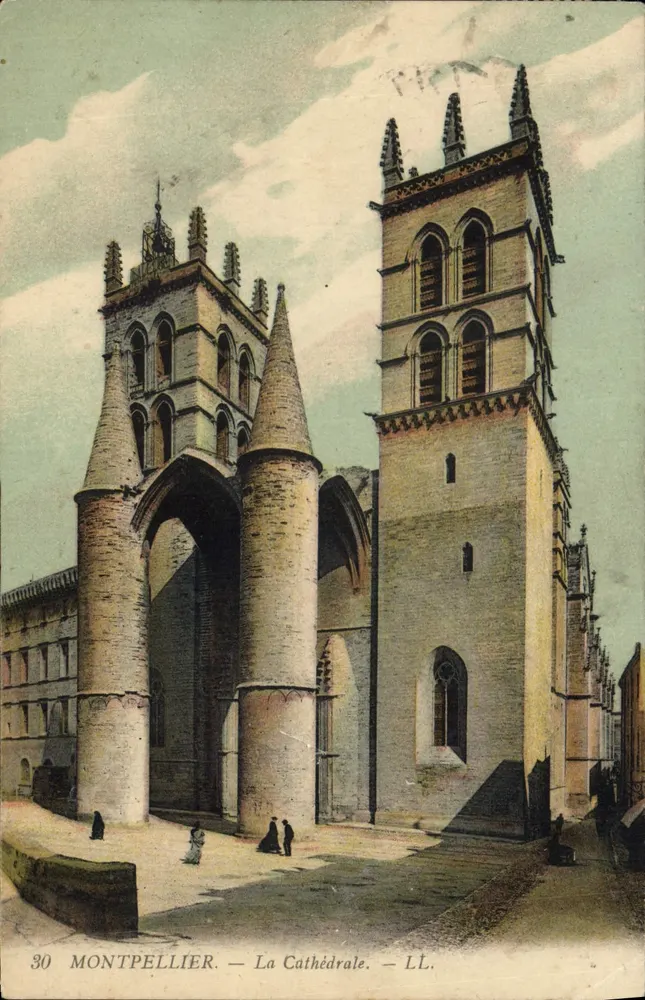 Montpellier — A Catedral — LL. n°30 - Frente