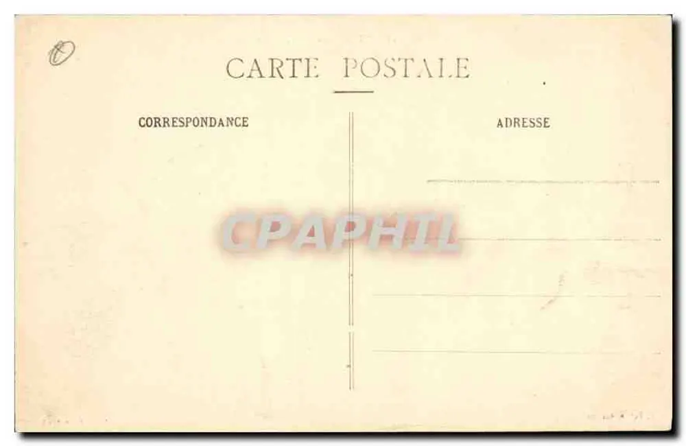Montpellier - O Castelo da Água — S. Faire, editor, n°20 - Verso