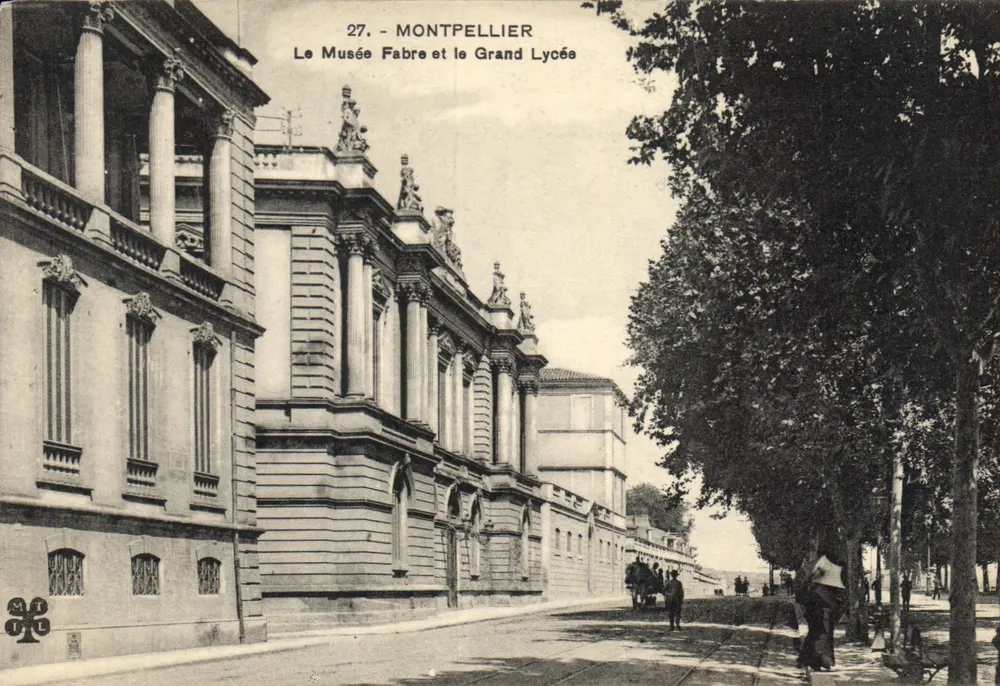 Montpellier — O Museu Fabre e o Grande Liceu — MTIL - Frente