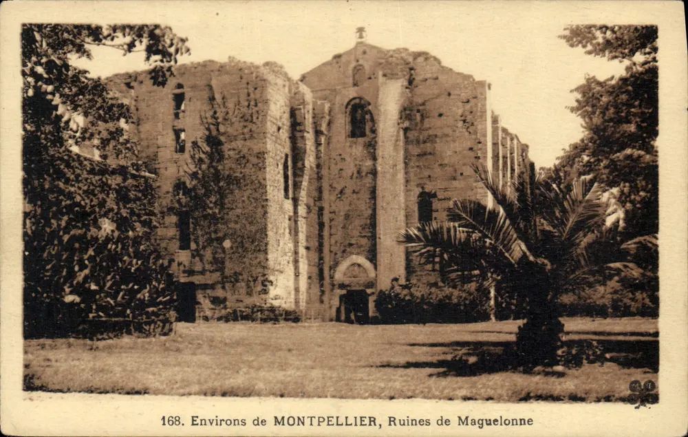 Ruinen von Maguelonne — Umgebung von Montpellier — Verleger M. M. n°168 - Vorderseite