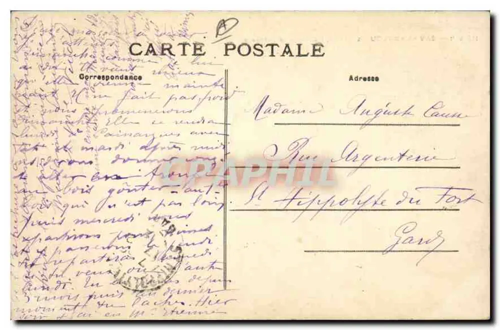 LAMALOU-les-BAINS — Route de la Vernière — Verlag Lamalou-les-Bains, Nr. 249 - Rückseite