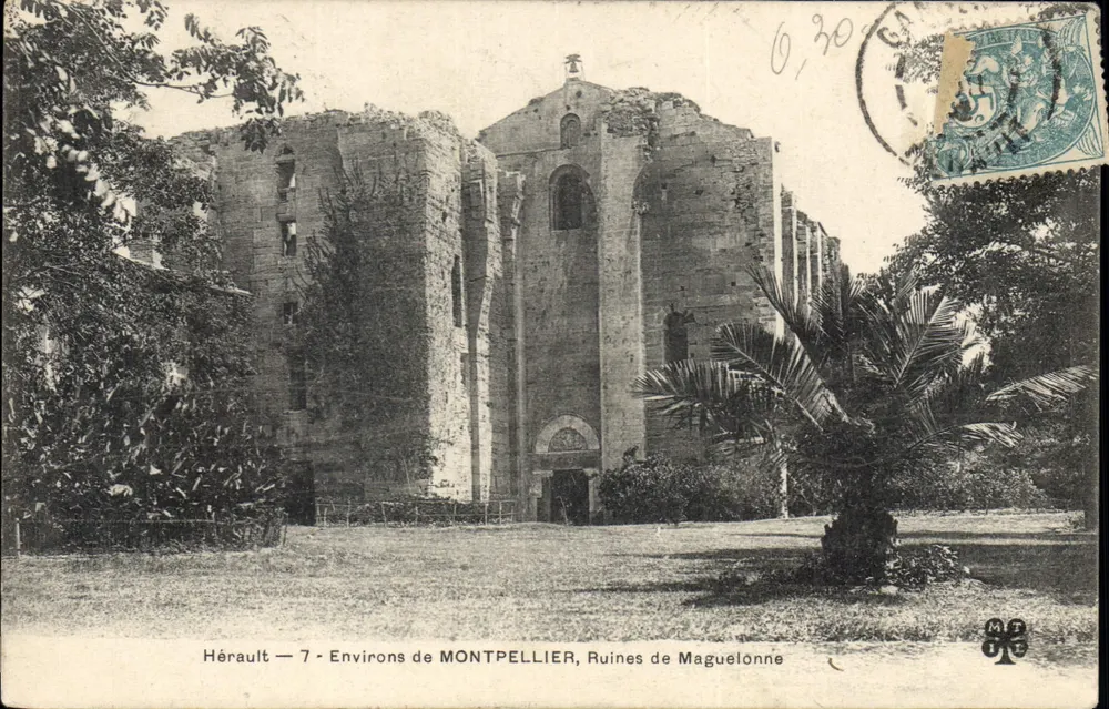 Ruinen von Maguelonne — Hérault — Umgebung von Montpellier - Vorderseite