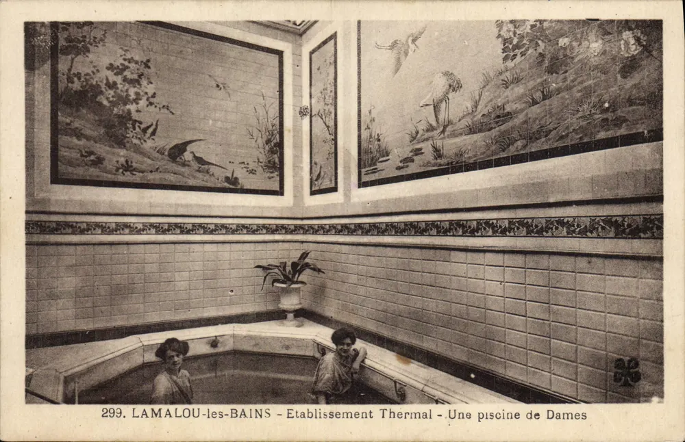 Lamalou-les-Bains — Eine Damenbadestelle — Thermalbad — n°299 - Vorderseite