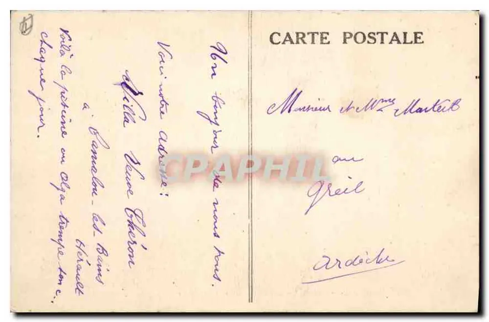 Lamalou-les-Bains — Eine Damenbadestelle — Thermalbad — n°299 - Rückseite