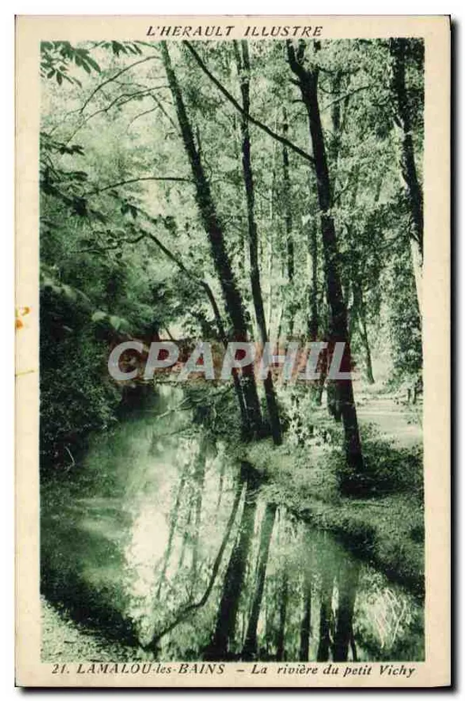 Lamalou-les-Bains — Ansicht der Kleinen Vichy-Fluss — L'Herault Illustre n°21 - Vorderseite