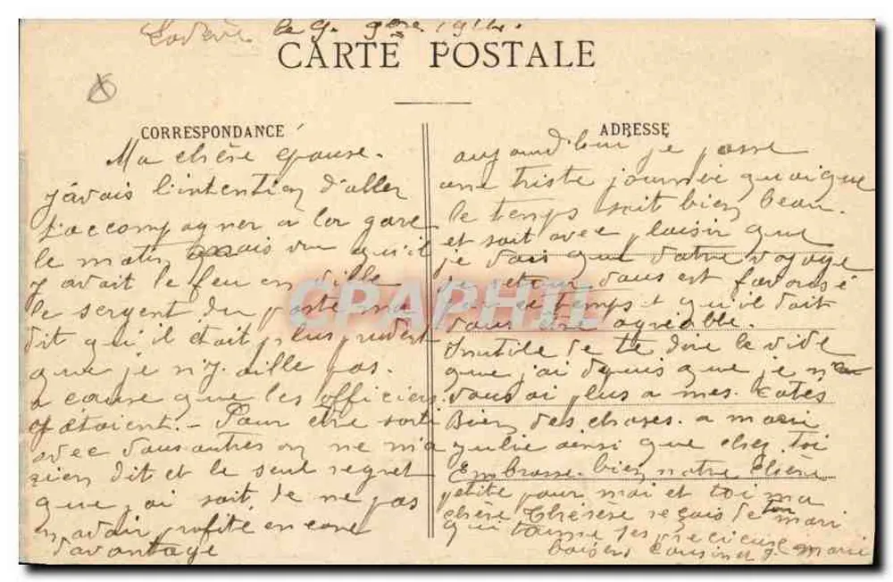 Arredores de LODÈVE — O Tornant do Pas-de-l'Escalette — Edição J. Rohant, n°2 - Verso