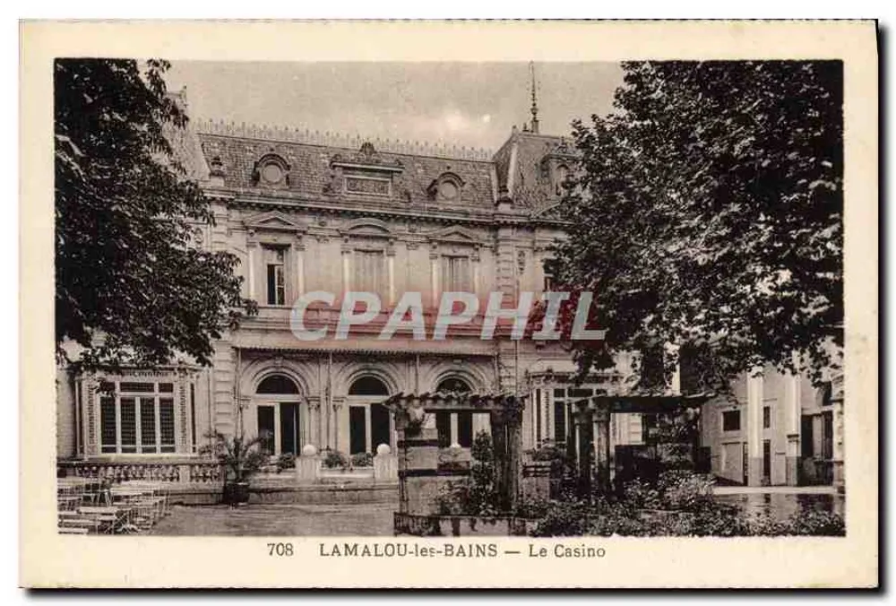 LAMALOU-les-BAINS — O Casino — 708 - Frente