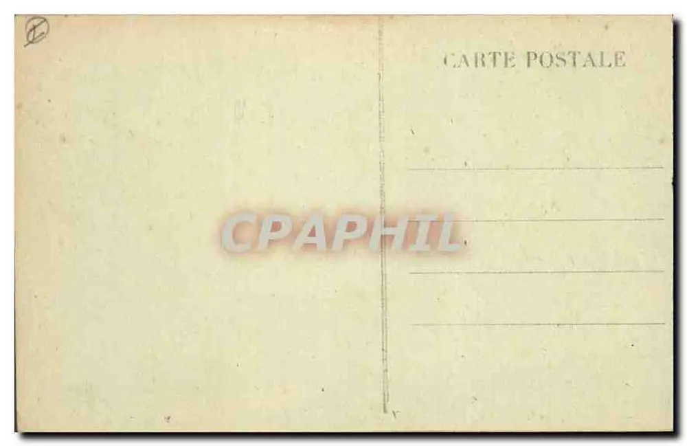 LAMALOU-les-BAINS — O Ponte do Diabo — Bilhete postal antigo n°406 - Verso