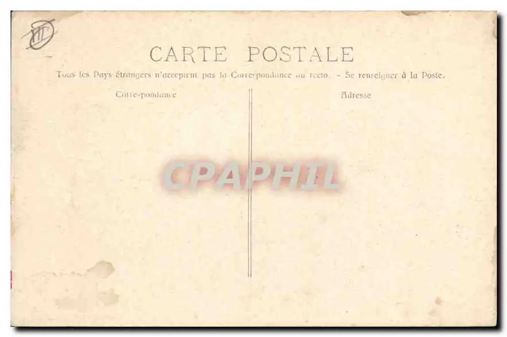पालावास-लेस-फ्लॉट्स - समुद्र तट — 1929 — ई. लाकौर माजेली द्वारा फोटोटाइप - पीछे