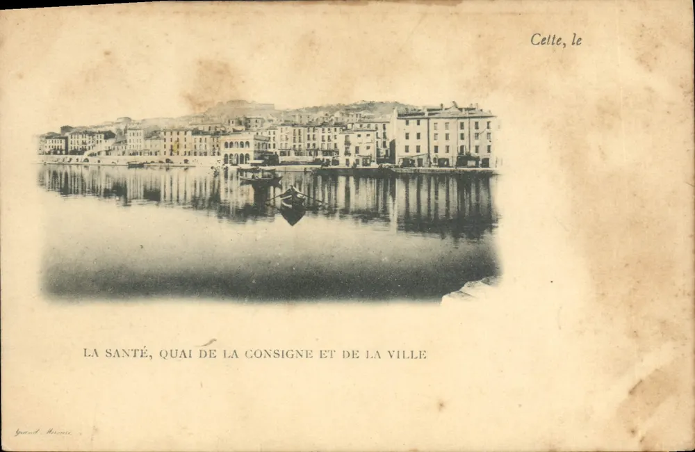 La Santé, Quai der Consign und der Stadt — Grand Mornie - Vorderseite