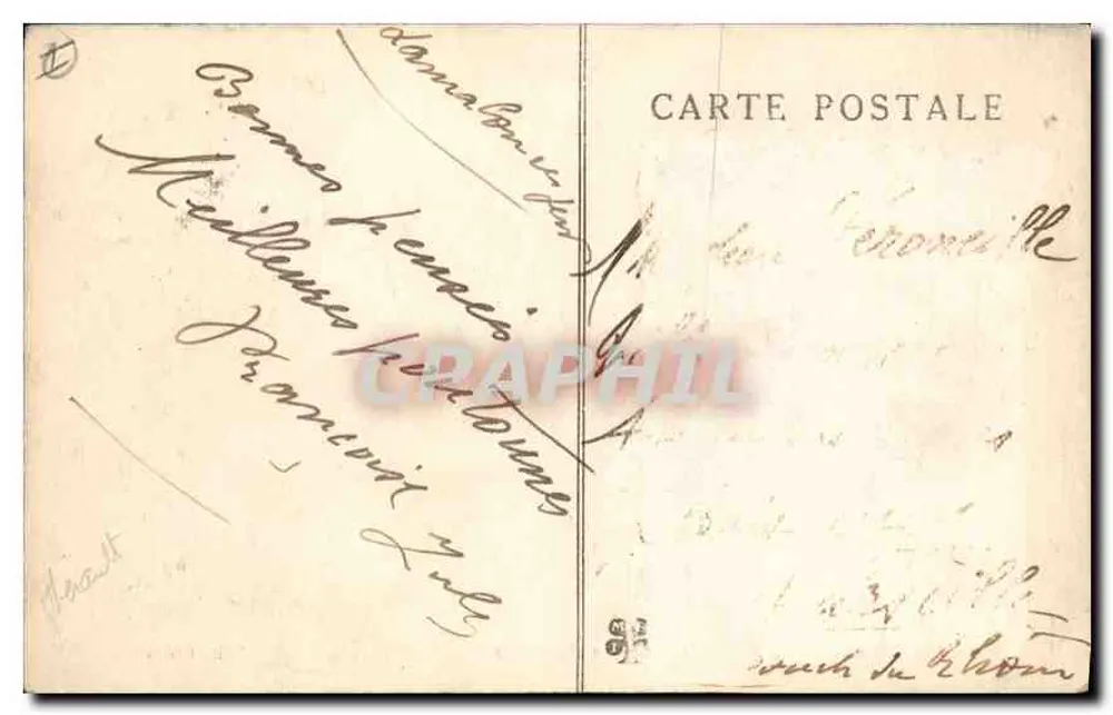 LAMALOU-las-BAINS — Buvette de l'Usclade — Edit. Chavardès n°589 - Verso