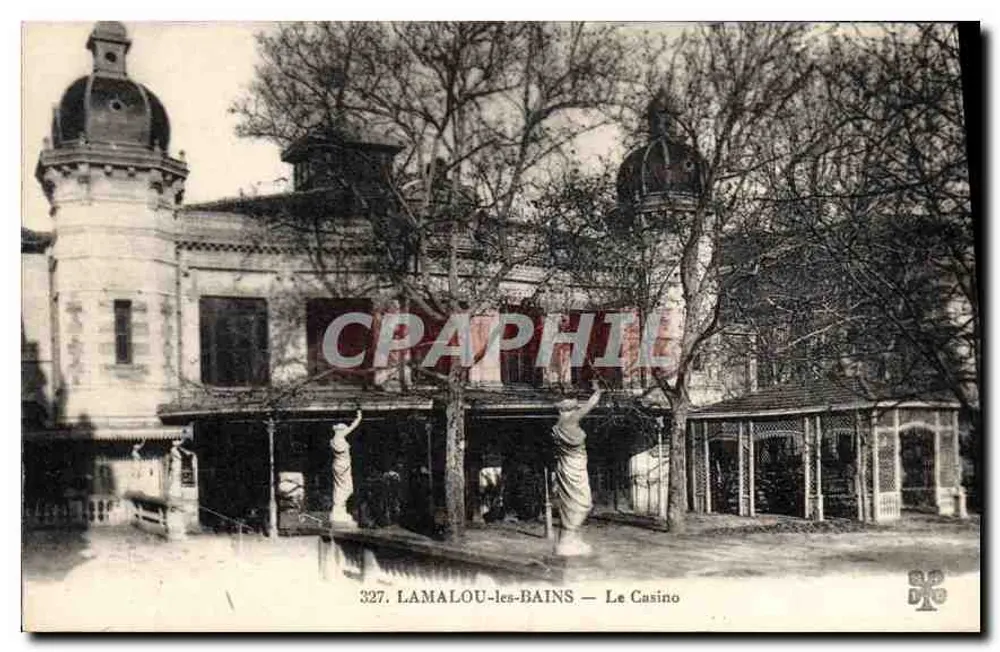 LAMALOU-les-BAINS — El Casino — 327 - Anverso