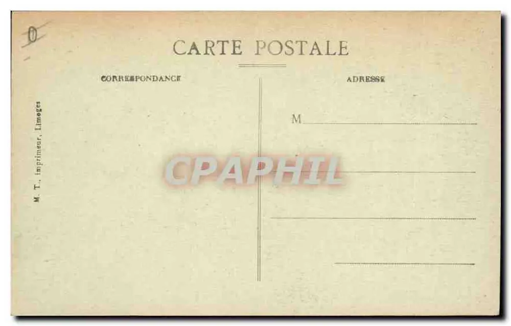 Palavas-les-Flots — Calha margem direita e Hotel Villaret — M. T. Imprimeur, Images - Verso