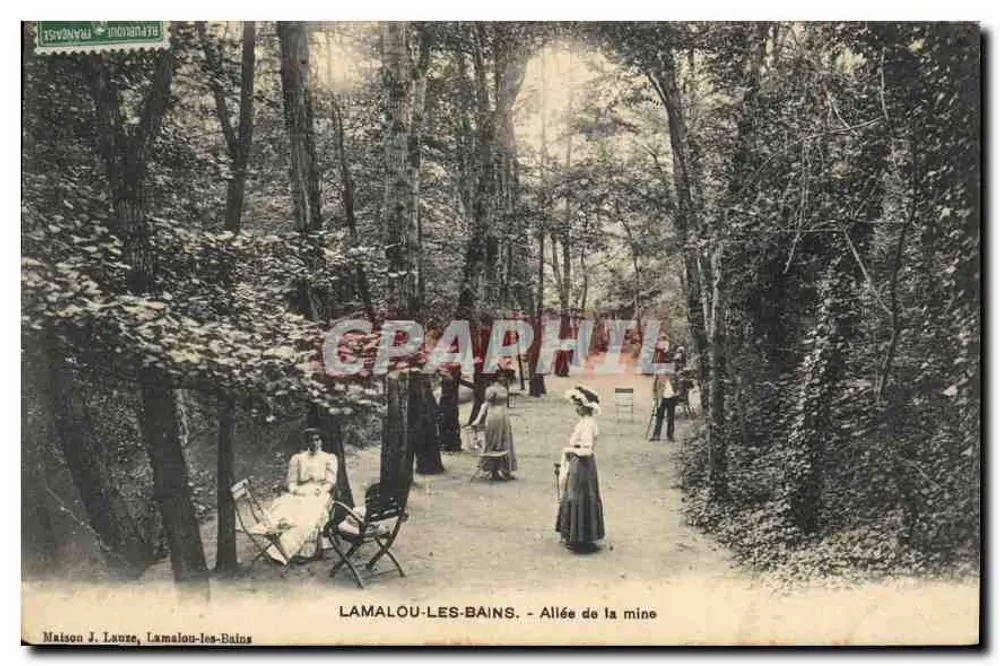 Lamalou-les-Bains — Avenida da mina — Casa J. Lauze - Frente