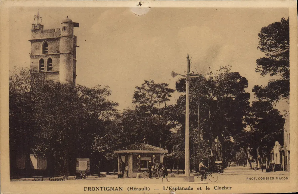 Frontignan (Hérault) — A Esplanada e o Sintrão — Fot. Combier Macon - Frente