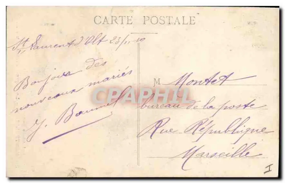 Montpellier — Le Peyrou. Estátua de Luís XIV — Edit L.-J. Albaille - Verso