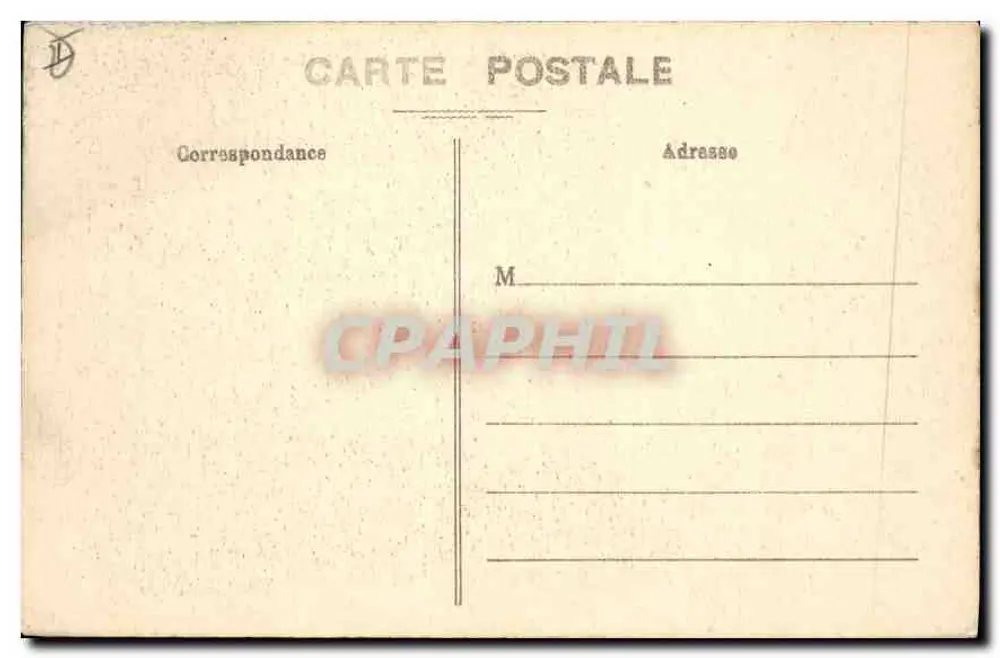 Béziers - Panorama e Mulino Cordier — editore non identificato, n° serie 61 - Verso