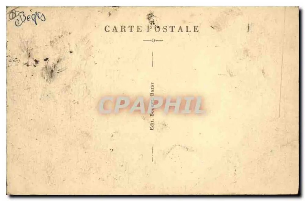 Palavas-les-Flots — O Casino — Editor Bazar - Verso