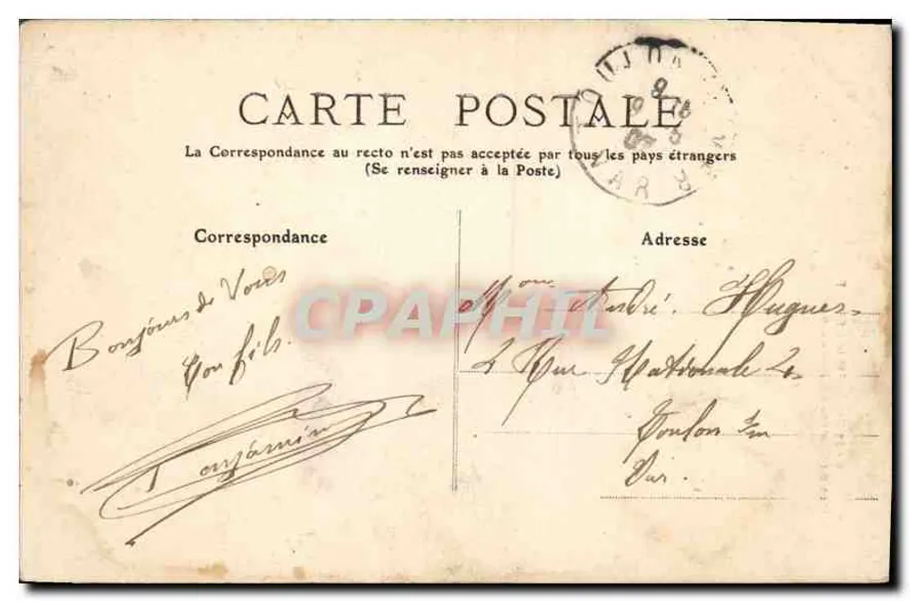 Ruinen des Schlosses Don Juan — Saint-Guilhem-le-Désert — Verlag Montpellier - Rückseite