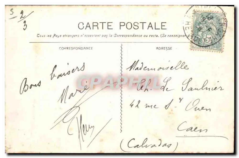 Montpellier - Vista Geral da Catedral — Editor Paris Montpellier, n° 1114 - Verso