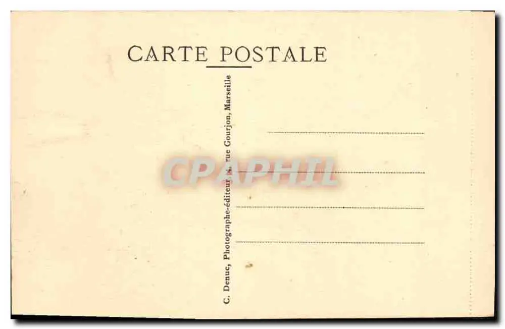 Sète (Hérault) - Badeort - Das Konsularpalast und die Handelskammer - Rückseite