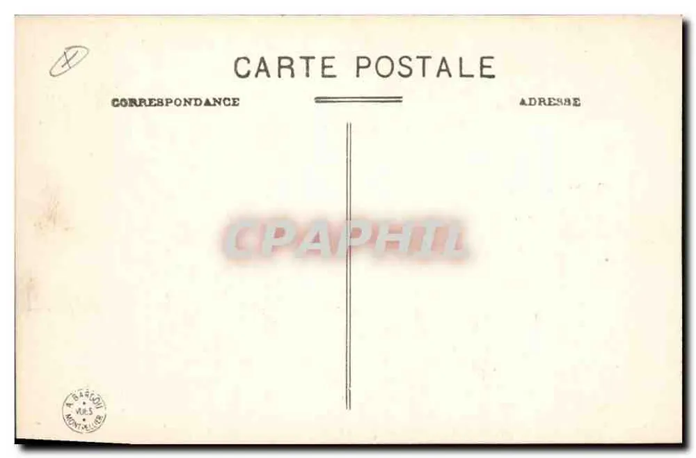 Montpellier - Kathedrale und Institut Boulisson-Bertrand — Nr. 25 - Rückseite