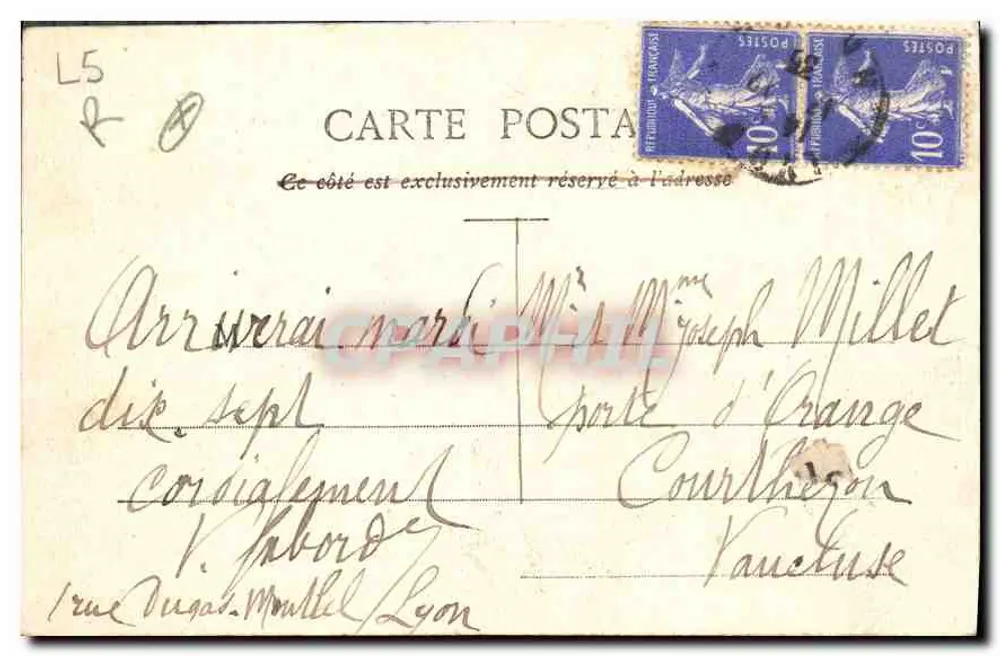Béziers - Les Allées Paul-Riquet — IMP. PONS, BÉZIERS - Verso