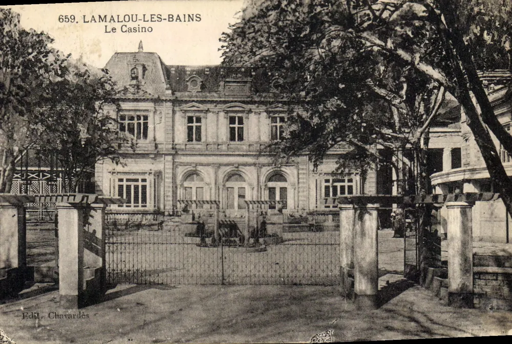 Lamalou-les-Bains — O Casino — Ed. Chavardès n°659 - Frente