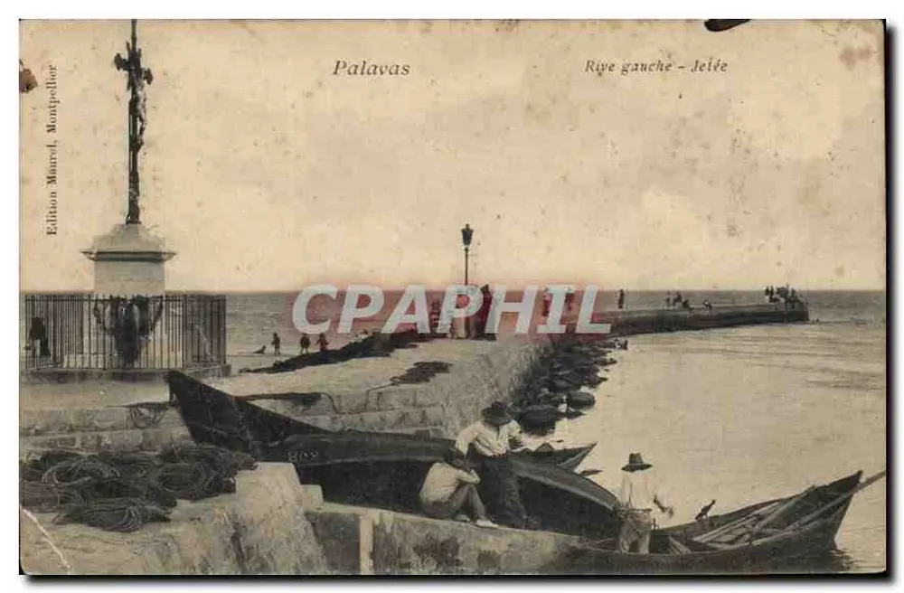 पालावास — बाईं ओर के किनारा - जेली — मौरोल के संस्करण, मॉंटपेलियर - आगे
