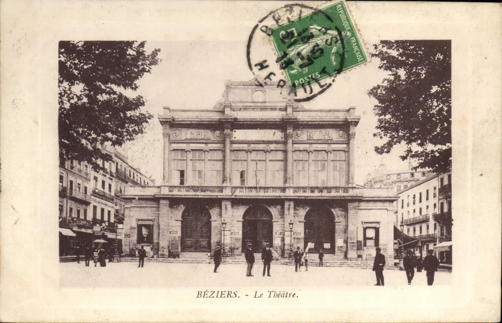 Béziers - O Teatro — Edição Paris-Béziers, n°101 - Frente