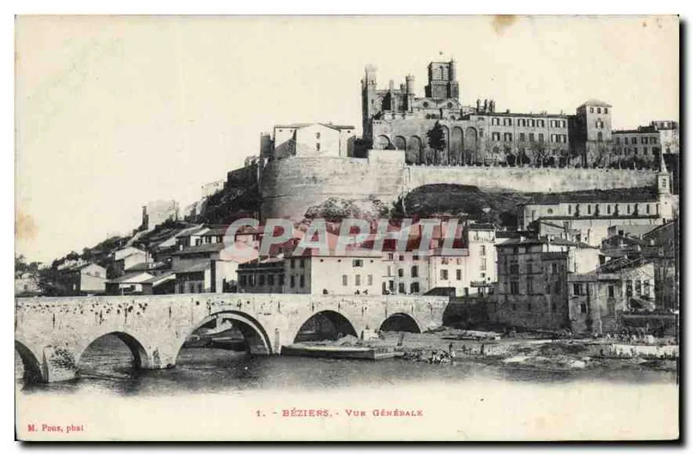Béziers — Vista Geral — M. Pons, fot. - Frente