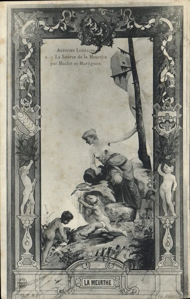 A Fonte da Meurthe — por Maclot e Martignon — H. Maclot & R. Martignon - Frente