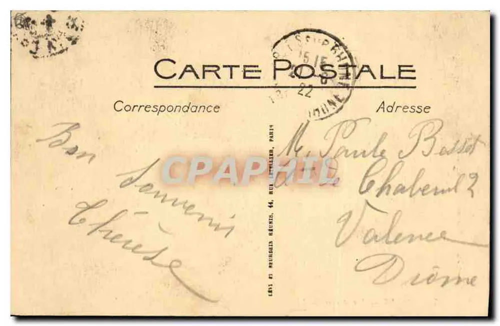Arles — Les Arènes — LL. — Editor LL, n°7 - Verso