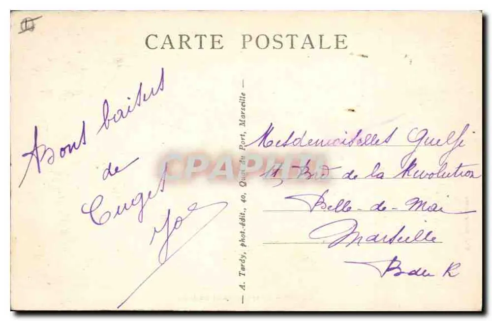 Cugues — Capela Saint-Antoine — Éd. Bourguigen - Verso