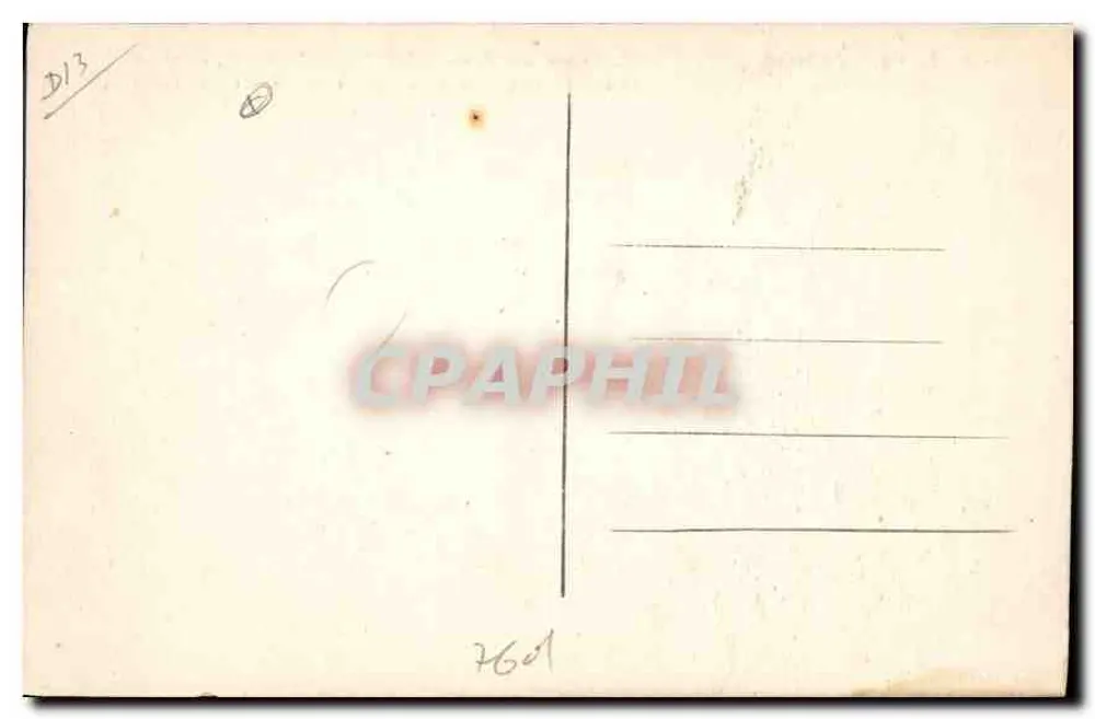 Kirche der Saintes-Maries-de-la-Mer — Provence — Cord L. A. n° 389 - Rückseite