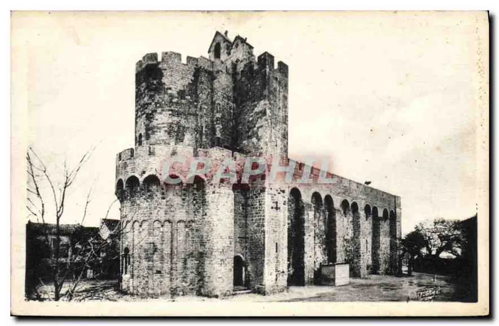 Saintes-Maries-de-la-Mer — Die Kirche — Photo George • Aries - Vorderseite