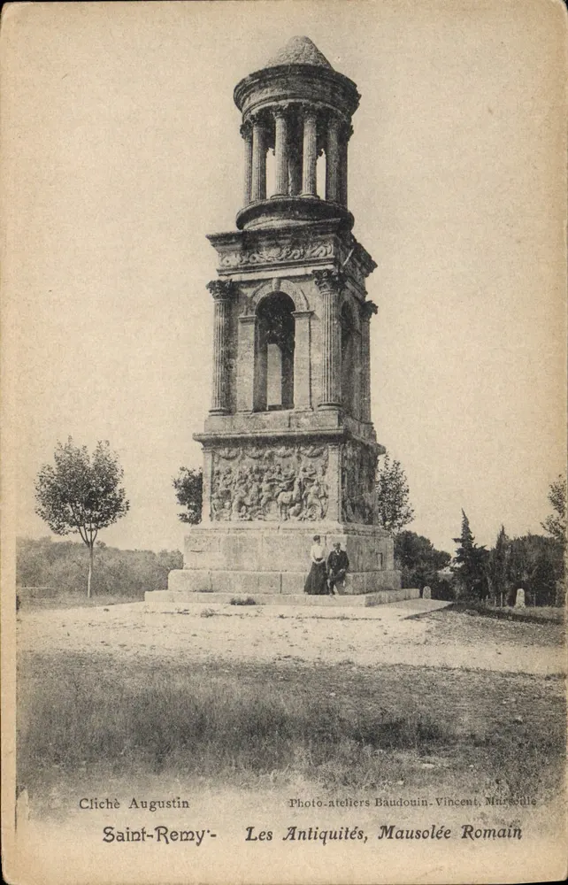 Saint-Rémy — Römisches Mausoleum — Photo-ateliers Baudouin-Vincent, Marseille - Vorderseite