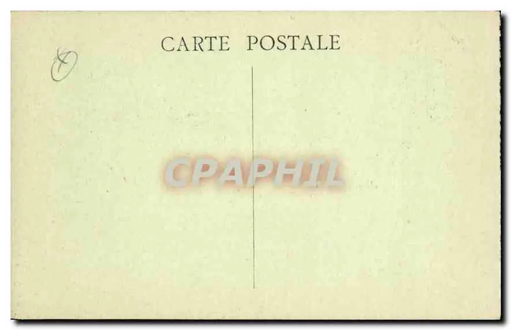 Marselha — Fonte Cantini — Editor não identificado - Verso