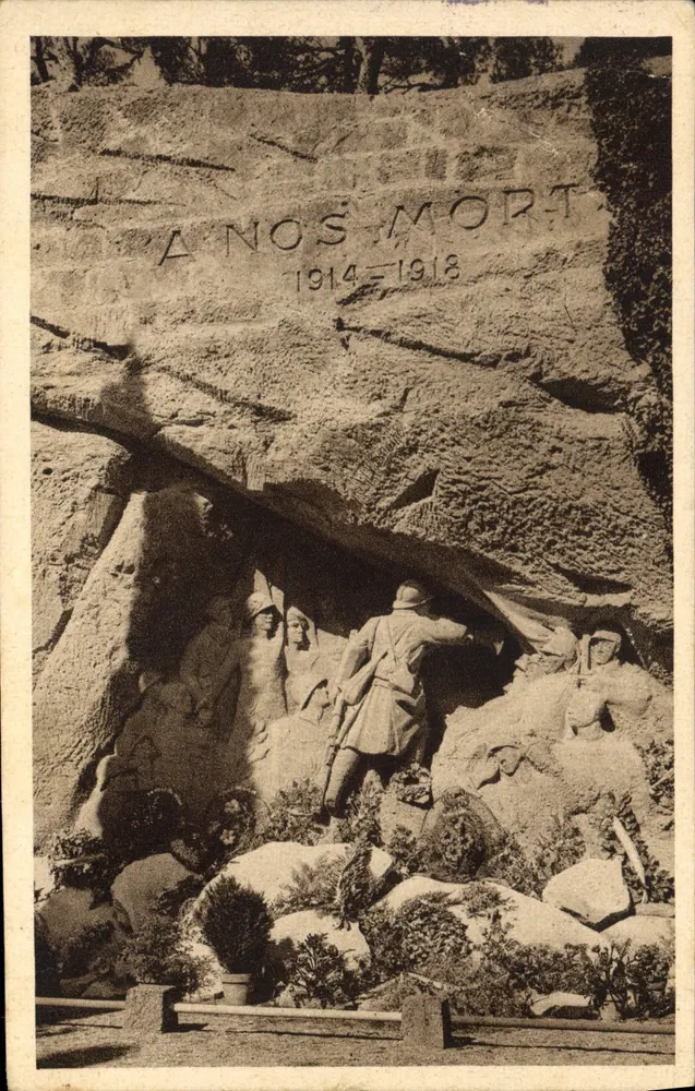 Kriegsdenkmal — 1914-1918 — Les Éditions de la Provence - Vorderseite